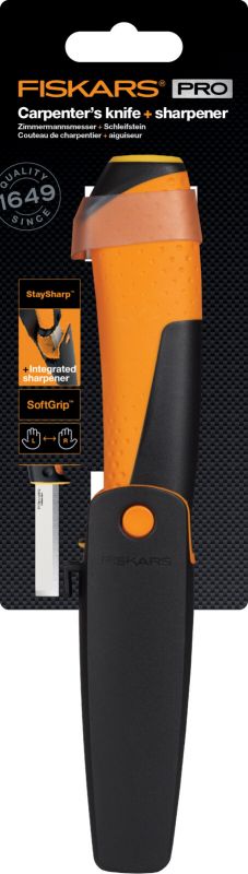 Fiskars Ніж теслярський з точилом Hardware