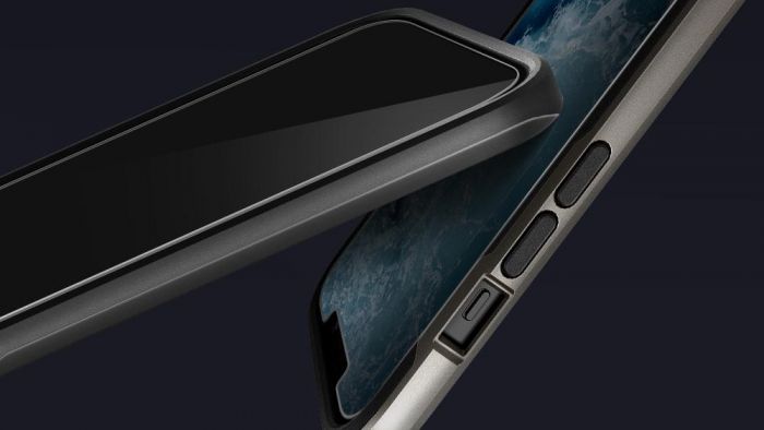 Захисне скло Spigen для iPhone 12 mini Glas tR EZ Fit (Privacy) (2Pack)