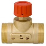 Клапан запірний Danfoss ASV-M, DN 20, -20…120 °C, 150 кПа, внутрішня різьба, латунь