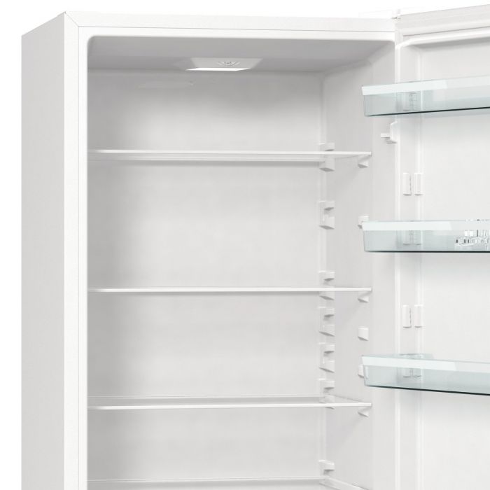 Холодильник з нижн. мороз. камерою Gorenje RK6201EW4, 200х60х60см, 2 двері, 239( 110)л, А+, ST, FrostLess , Зона св-ті, Білий