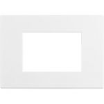 Bticino Axolute Air Рамка прямокутна, 3 модуля, метал, колір Білий