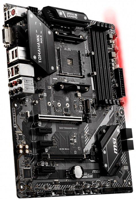 Материнcька плата MSI B450 TOMAHAWK MAX II sAM4 B450 4xDDR4 HDMI-DVI ATX