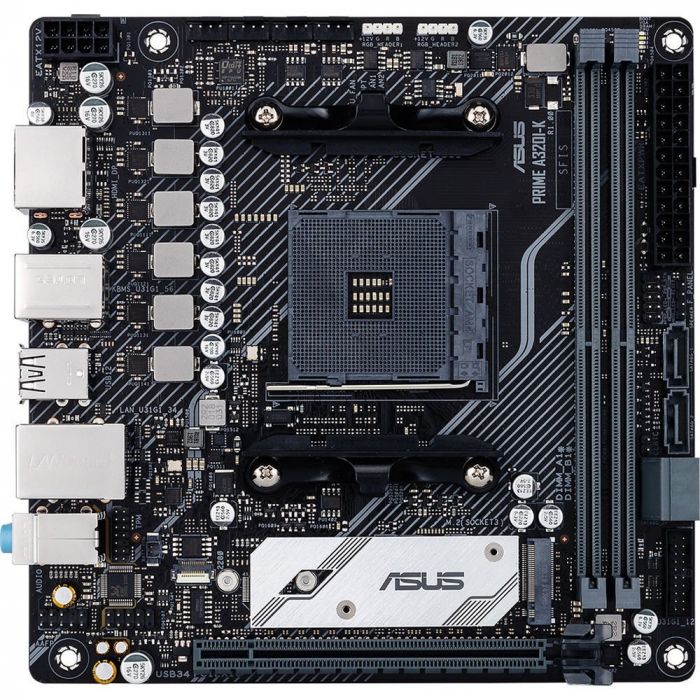 Материнcька плата ASUS PRIME_A320I-K sAM4 A320 2xDDR4 mITX