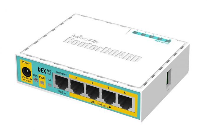 Маршрутизатор MikroTik hEX PoE lite