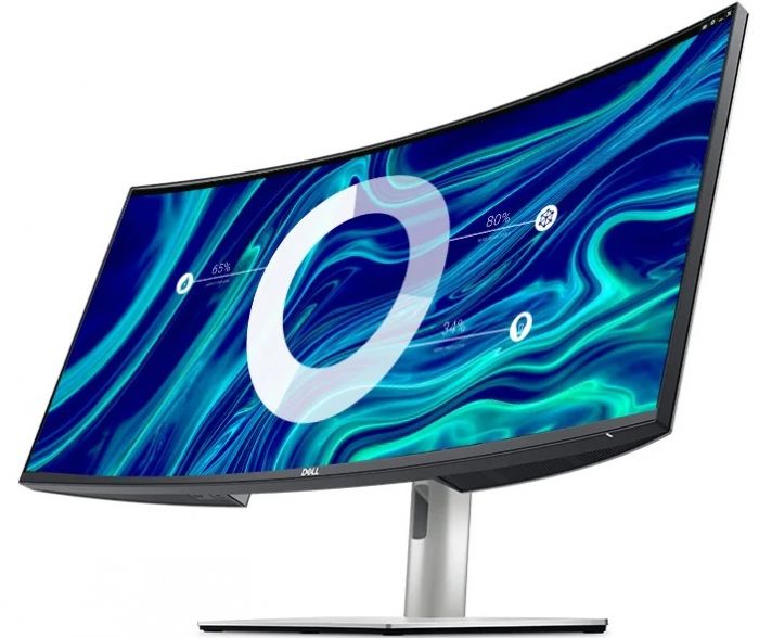 Монітор LCD 34" DELL U3421WE 2xHDMI, DP, USB-C, MM, RJ-45, IPS, 3440x1440, CURVED, HAS