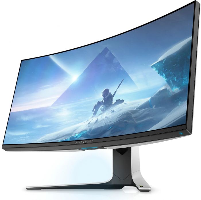 Монiтор LCD 37.5" DELL AW3821DW 2xHDMI, DP, USB3.2, Audio, NanoIPS, 3840x1600, 144Hz, 1ms, G-SYNC, HDR600, HAS