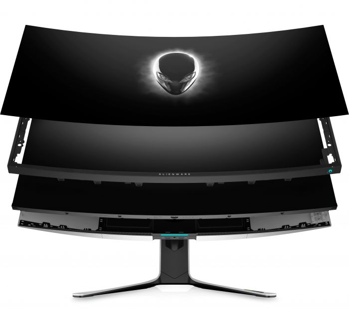 Монiтор LCD 37.5" DELL AW3821DW 2xHDMI, DP, USB3.2, Audio, NanoIPS, 3840x1600, 144Hz, 1ms, G-SYNC, HDR600, HAS