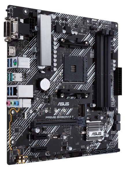 Материнcька плата ASUS PRIME B450M-A II sAM4 B450 4xDDR4 HDMI-DVI-VGA mATX