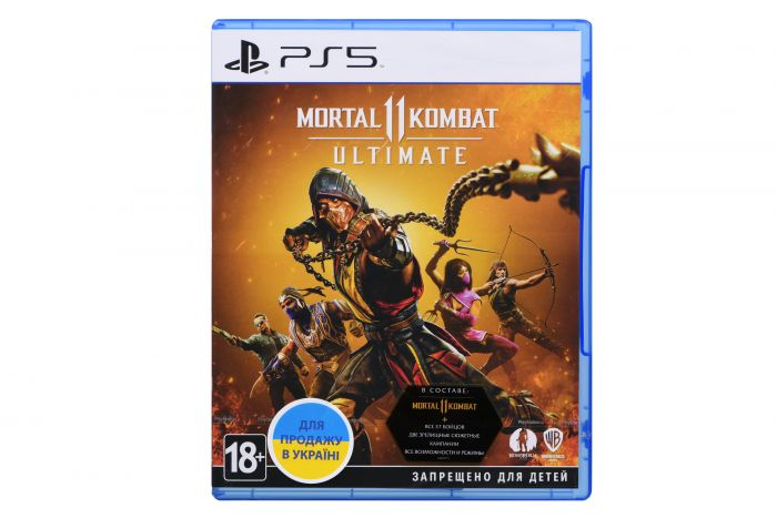 Гра консольна PS5 Mortal Kombat 11 Ultimate Edition, BD диск