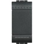 Кнопка 1P NO 10A 250Vac - антрацит