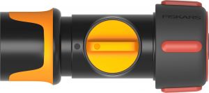 Fiskars Конектор для шлангу 19 мм(3/4")  з механізмом  увімк/вимк Watering Fiskars Конектор для шлангу 19 мм(3/4")  з механізмом  увімк/вимк Watering
