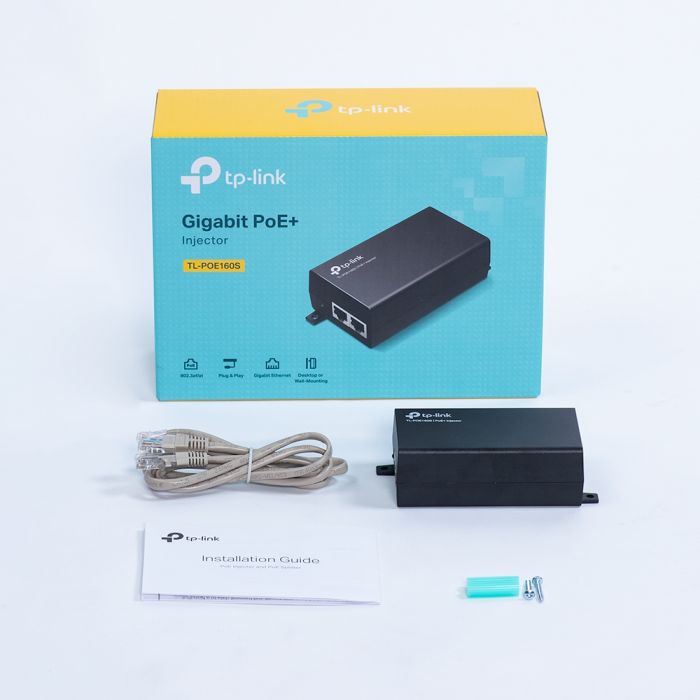 PoE-Інжектор TP-LINK TL-POE160S 2xGE 30W