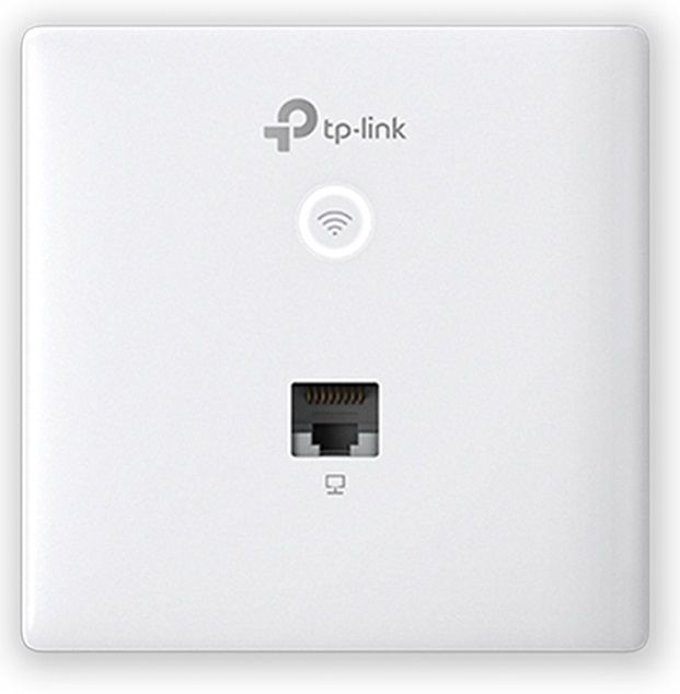 Точка доступу TP-LINK EAP230 WALL AC1200 in 1xGE out 1xGE PoE MU-MIMO під розетку