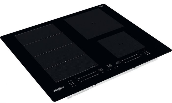 Варильна поверхня Whirlpool індукційна, 60см, розширена зона, чорний