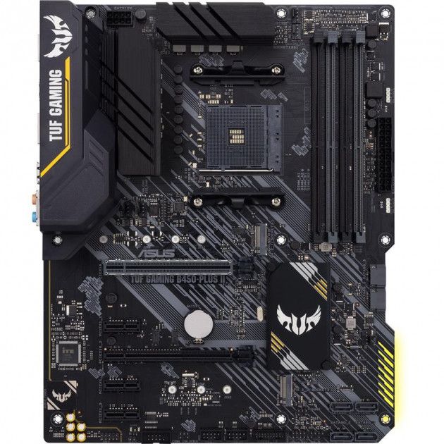 Материнcька плата ASUS TUF GAMING B450-PLUS II sAM4 B450 4xDDR4 HDMI-DP ATX