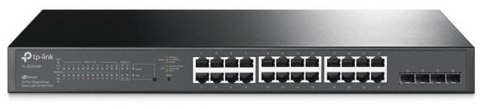 Комутатор TP-LINK TL-SG2428P 24xGE/PoE+ 250W, 4xSFP+, JetStream