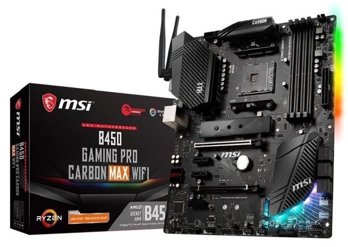 Материнcька плата MSI B450_GAM_PROCAR_MAXWIFI sAM4 B450 4xDDR4 HDMI-DP Wi-Fi!!!BT ATX