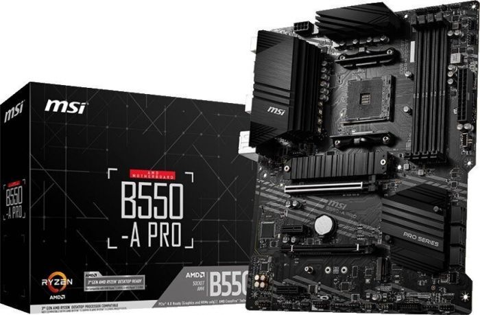 Материнcька плата MSI B550-A PRO sAM4 B550 4xDDR4 HDMI-DP ATX