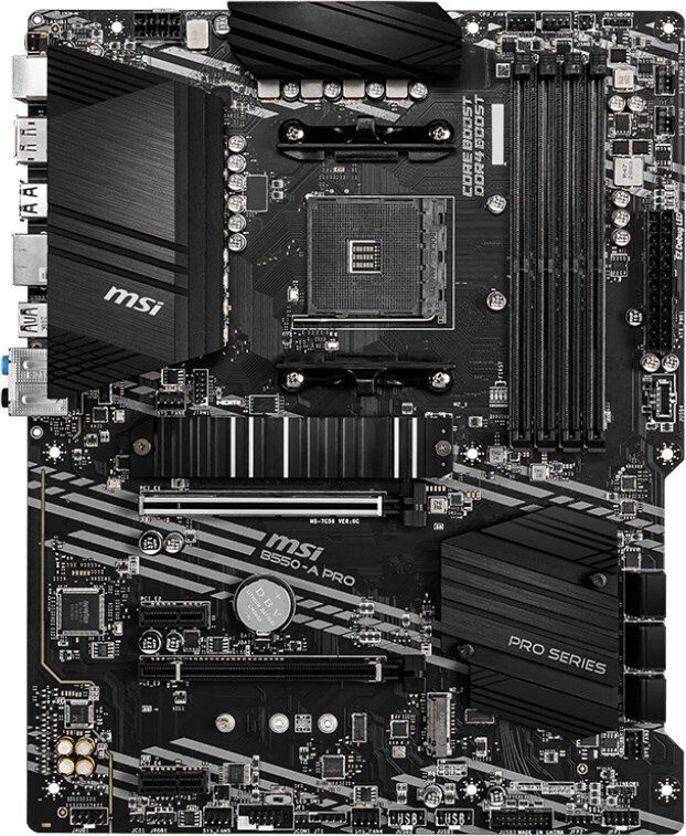 Материнcька плата MSI B550-A PRO sAM4 B550 4xDDR4 HDMI-DP ATX