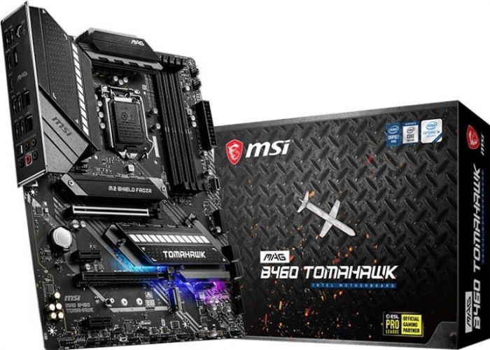 Материнcька плата MSI MAG B460 TOMAHAWK s1200 B460 4xDDR4 M.2 HDMI-DP ATX