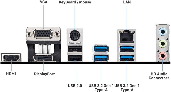 Материнcька плата MSI A520M PRO sAM4 A520 2xDDR4 HDMI-DVI-DP mATX