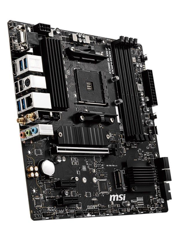 Материнcька плата MSI B550M PRO-VDH WIFI sAM4 B550 4xDDR4 HDMI-DP-VGA Wi-Fi BT mATX