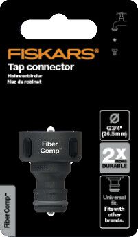 Fiskars Коннектор  для крану FiberComp G3/4" (26,5mm) Watering