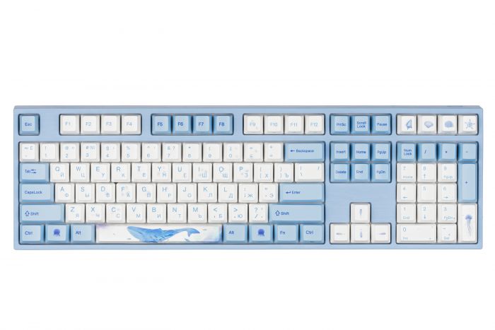 Клавіатура Varmilo VA108M Sea Melody Cherry MX Silent Red