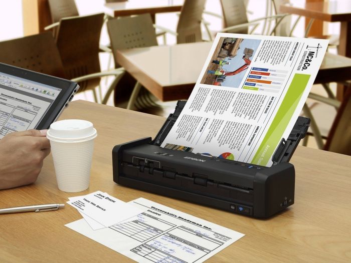 Сканер A4 Epson WorkForce DS-360W з WI-FI