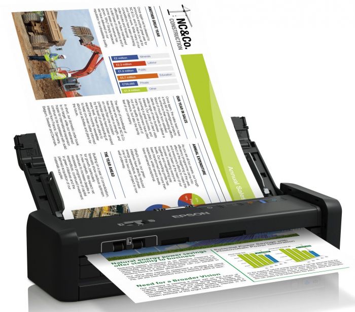 Сканер A4 Epson WorkForce DS-360W з WI-FI