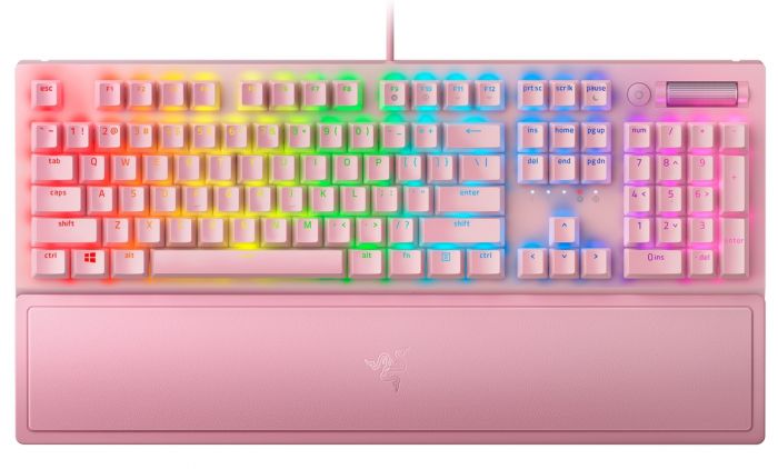 Клавіатура ігрова Razer BlackWidow V3 Green Switch Quartz USB US RGB, Pink