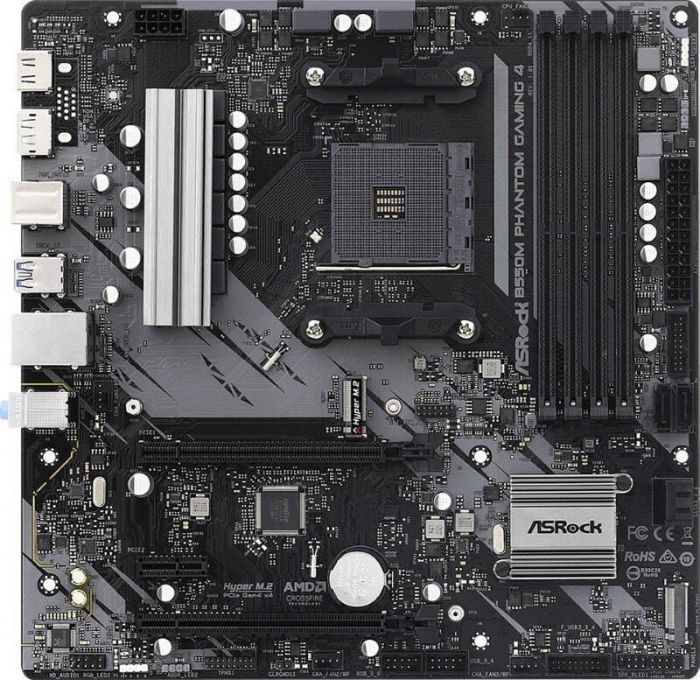 Материнська плата ASRock B550M-HDV sAM4 B550 4xDDR4 HDMI-DP M.2 mATX