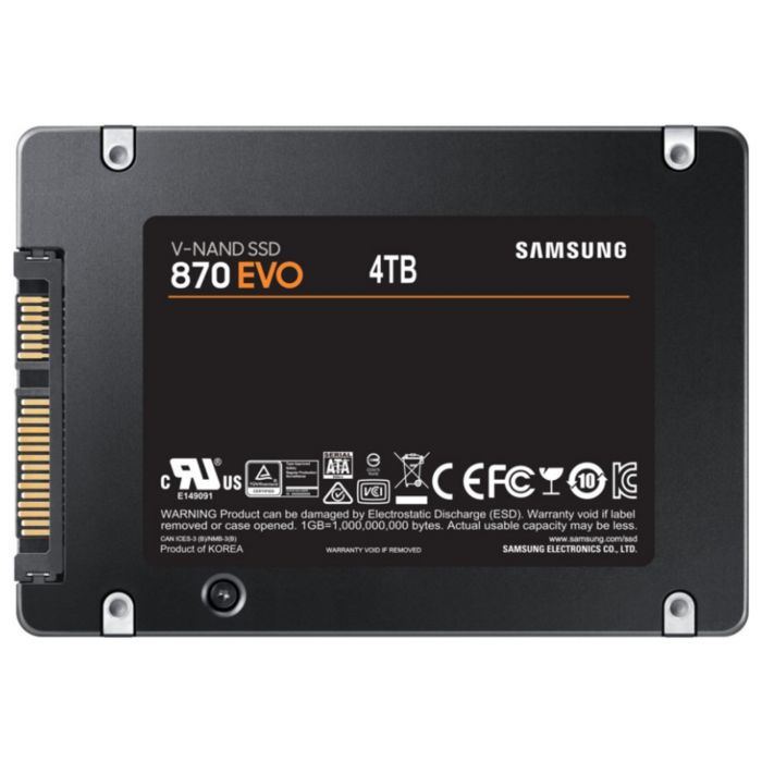 Накопичувач SSD Samsung 2.5" 4TB SATA 870EVO