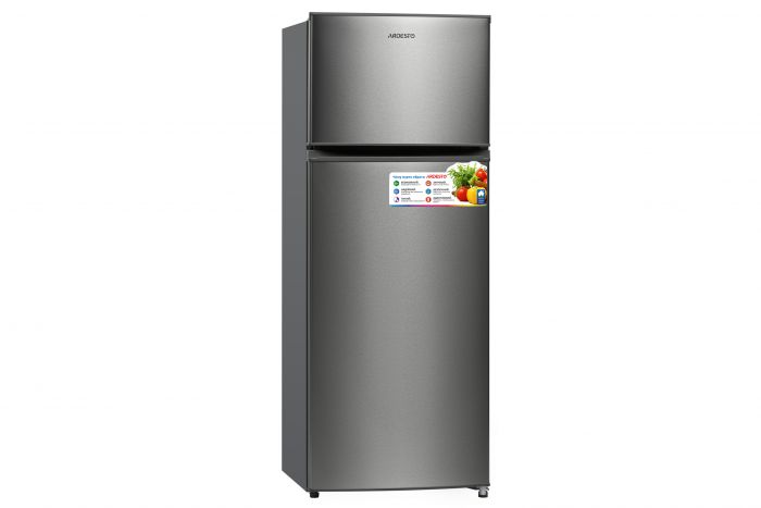 Холодильник з верх. мороз. камерою ARDESTO DTF-M212X143, 143 см, 2 дв., Холод.відд. - 164 л, Мороз. відд. - 40 л, A+, ST, Нерж