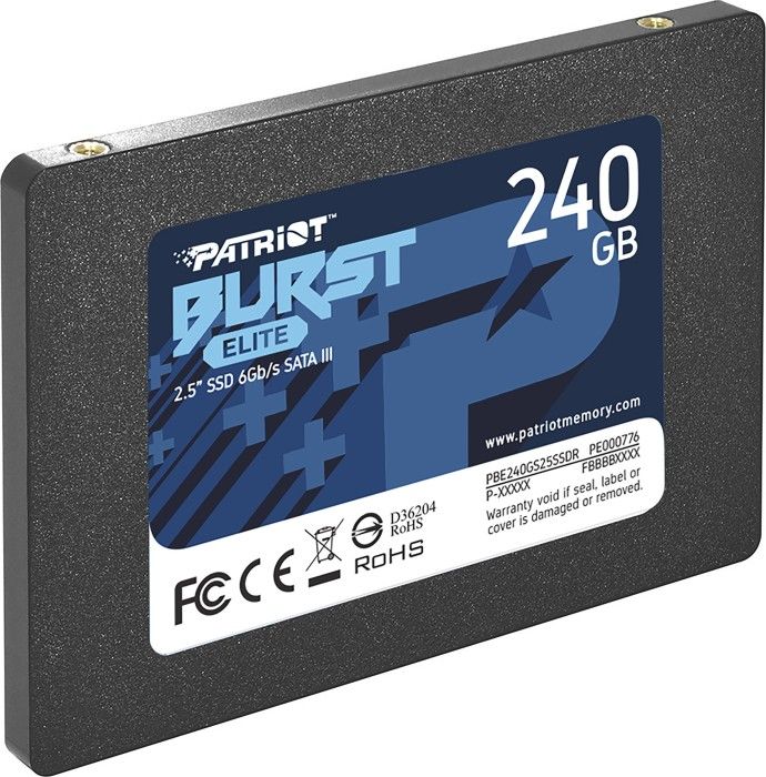 Накопичувач SSD Patriot 2.5"  240GB SATA Burst Elite