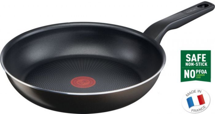 Сковорода Tefal XL Intense, 28см, покриття Titanium 2X, Thermo-Spot, алюм., чорний