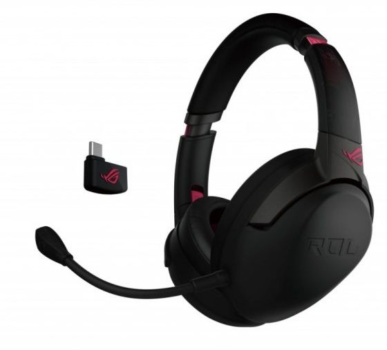 Гарнітура ASUS ROG Strix Go 2.4 Electro Punk WL/3.5mm/USB Black