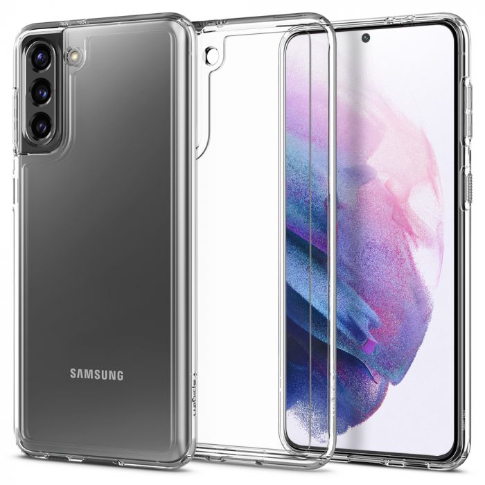Чохол для Samsung Galaxy S21 Crystal Hybrid, Crystal Clear
