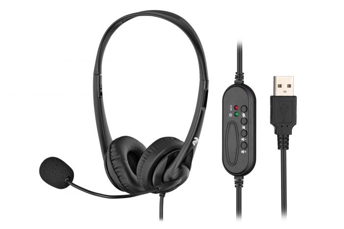 Гарнітура для ПК 2E CH11, On-Ear, USB