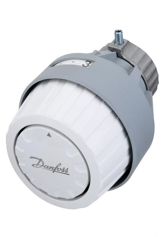 Термостатична головка Danfoss RA 2920, M23.5х1.5, Click, +5...26 °C, біла