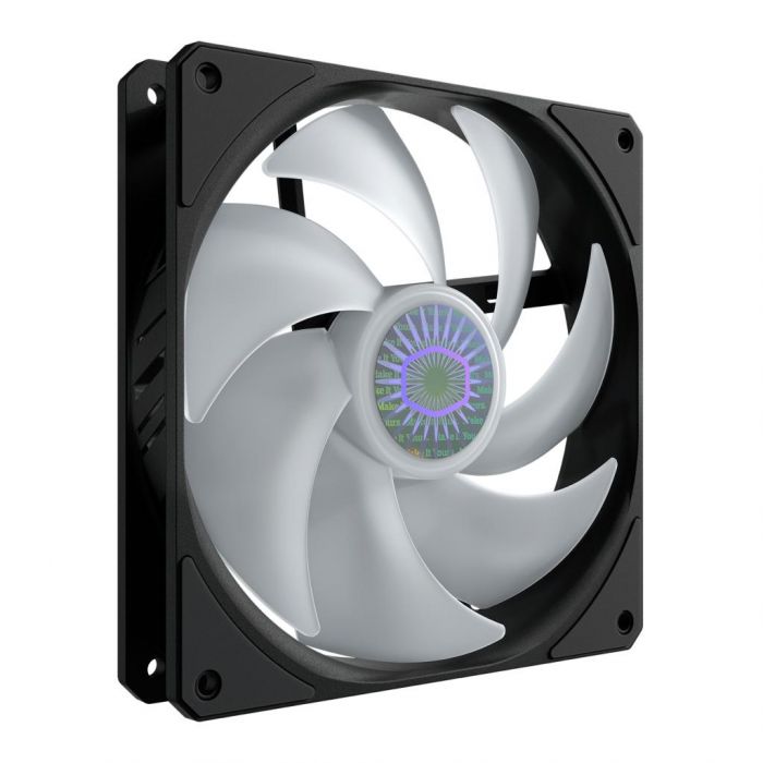 Корпусний вентилятор Cooler Master SickleFlow ARGB, 140mm, 650-1400rpm, 4pin PWM, 27dBa