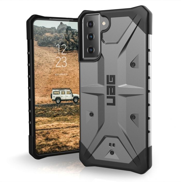 Чохол UAG для Samsung Galaxy S21+ Pathfinder, Silver