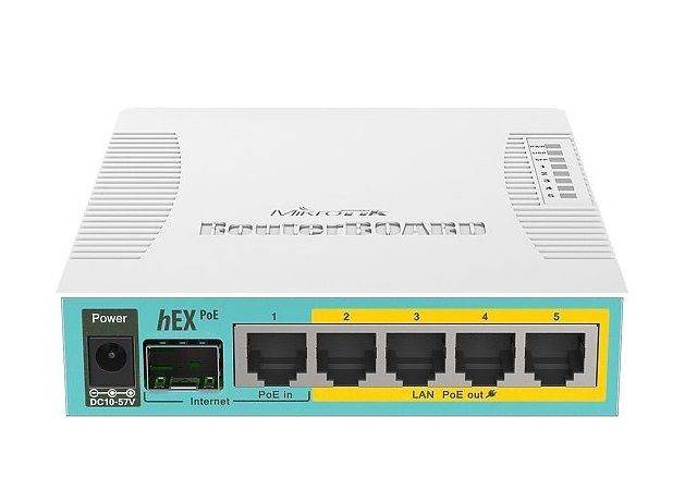 Маршрутизатор MikroTik hEX PoE