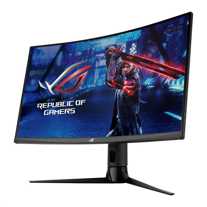 Монітор LCD 31.5" Asus ROG Strix XG32VC HDMI, DP, USB-C, VA, 2560x1440, 170Hz, 1ms, 125%sRGB, CURVED, FreeSync, HAS, HDR400