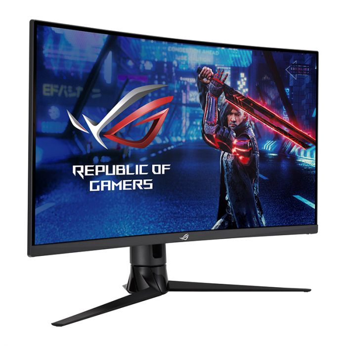 Монітор LCD 31.5" Asus ROG Strix XG32VC HDMI, DP, USB-C, VA, 2560x1440, 170Hz, 1ms, 125%sRGB, CURVED, FreeSync, HAS, HDR400