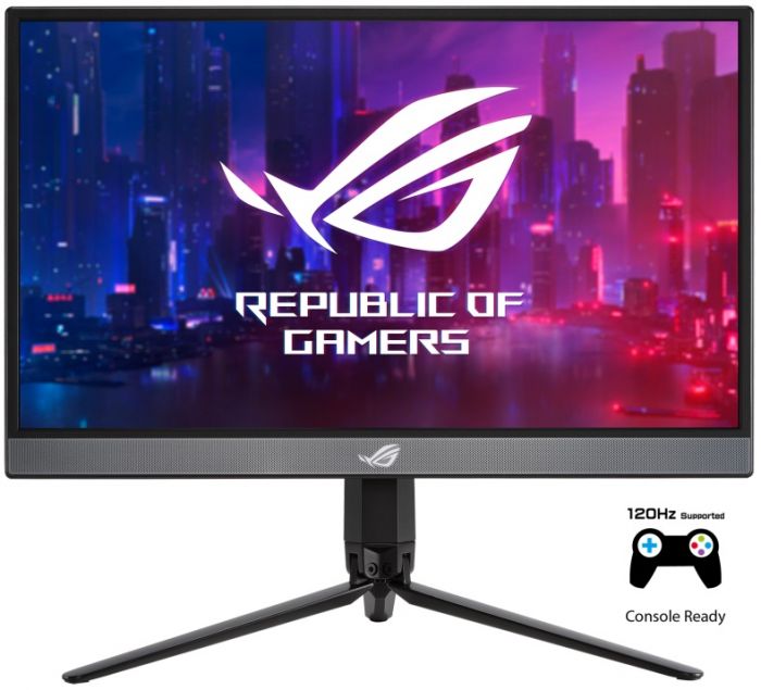 Монітор портативний LCD 17.3" Asus ROG Strix XG17AHP mHDMI, 2xUSB-C, MM, IPS, 240Hz, 7800mAh, Tripod, Bag, SmartCase