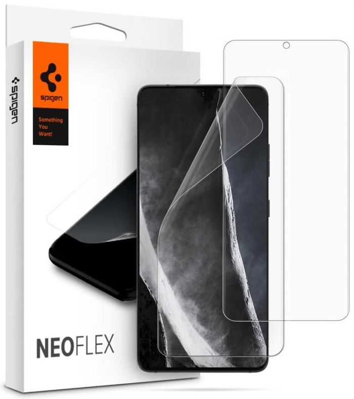 Захисна плівка Spigen для Galaxy S21 Ultra NeoFlex Solid HD, Clear