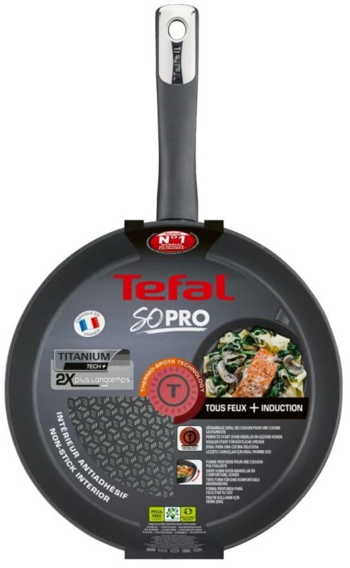 Сковорода Tefal So Pro 24 см, алюміній