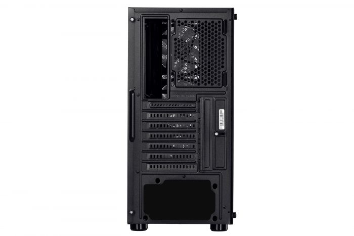 Корпус 2E GAMING FALCO (GM3401) MidT, 2xUSB2.0,1xUSB3.0, 4x120мм ARGB, скло (бічна панель),без БЖ,чорний