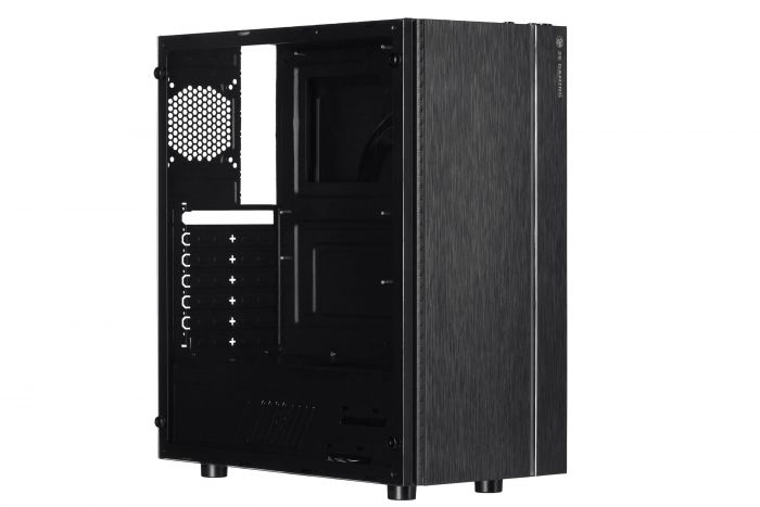 Корпус 2E GAMING SPARGO (GX910) MidT, 2xUSB3.0, ARGB стрічка, акрил (бічна панель), без БЖ, чорний